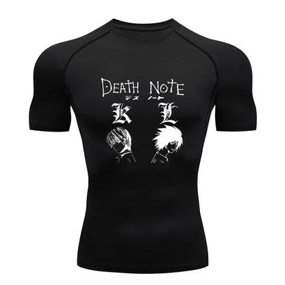 Death Note Gym Compression Tee