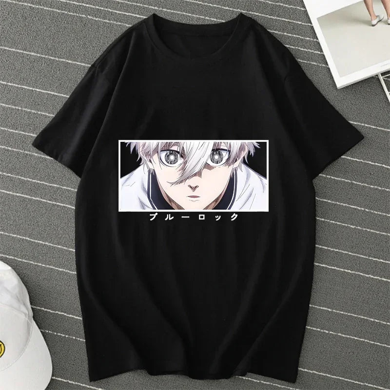 Blue Lock Manga Women Summer Shirt