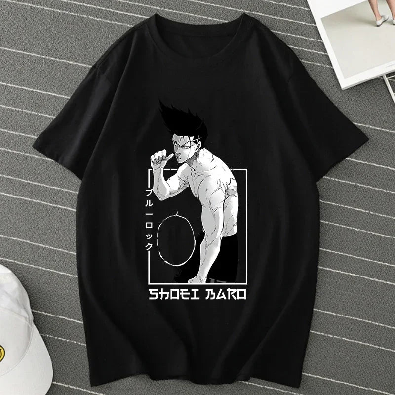 Blue Lock Manga Women Summer Shirt