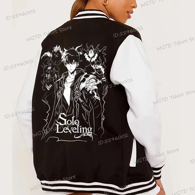 Solo Leveling Varsity Jacket