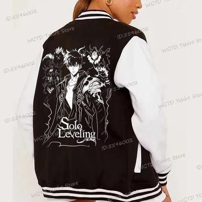 Solo Leveling Varsity Jacket