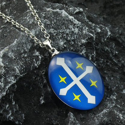 Black Clover Yuno Stone Necklace and Key Chain