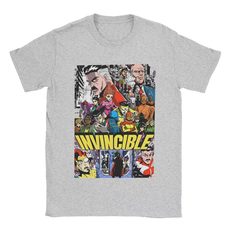 Unisex Manga Style Invincible T-Shirt