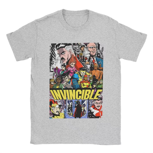 Unisex Manga Style Invincible T-Shirt