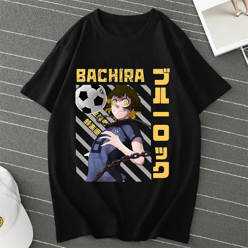 Blue Lock Manga Women Summer Shirt