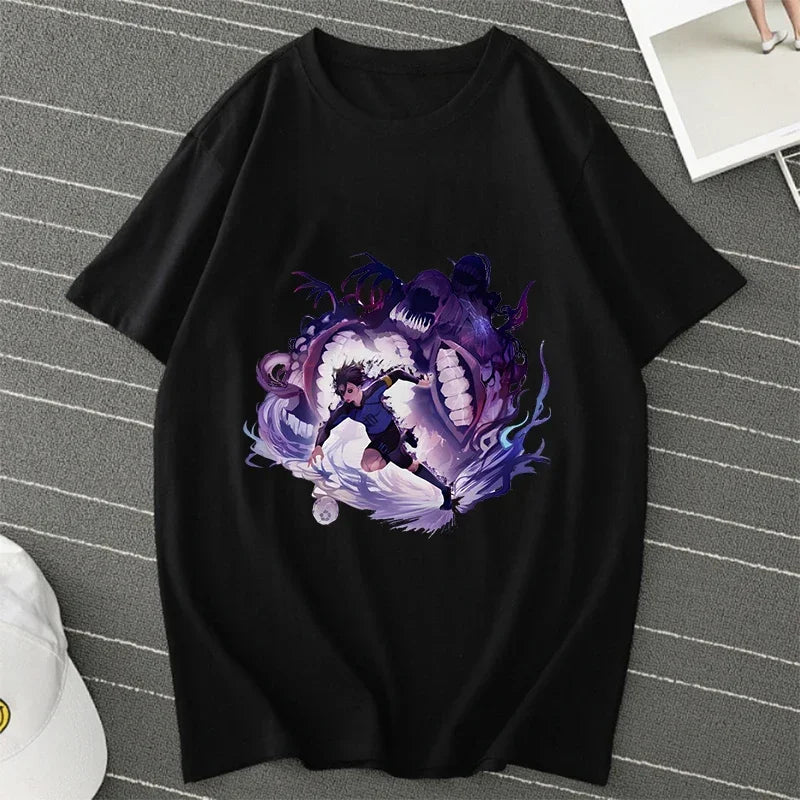 Blue Lock Manga Women Summer Shirt