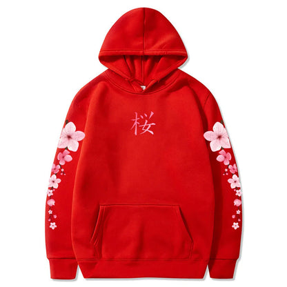 Japanese Blossom Sakura Graphic Hoodiet
