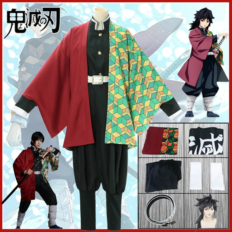 Giyu Tomioka Demon Slayer Costume