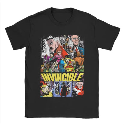 Unisex Manga Style Invincible T-Shirt