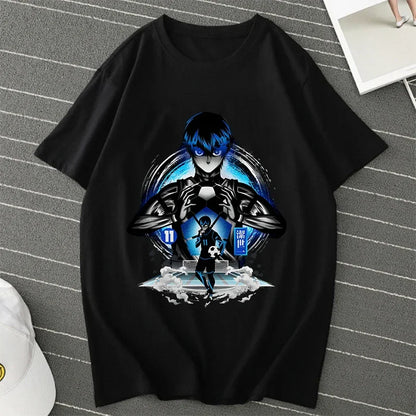 Blue Lock Manga Women Summer Shirt