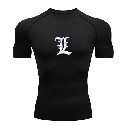 Death Note Gym Compression Tee