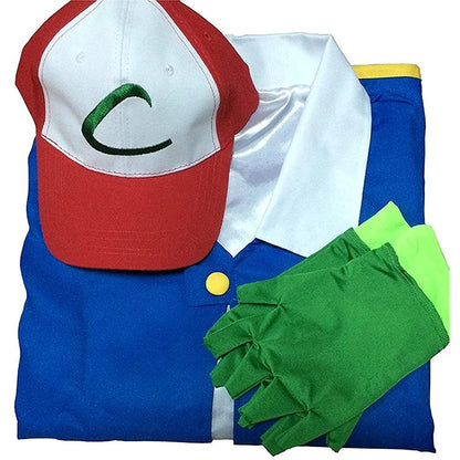 Ash Ketchum Costume Pokemon