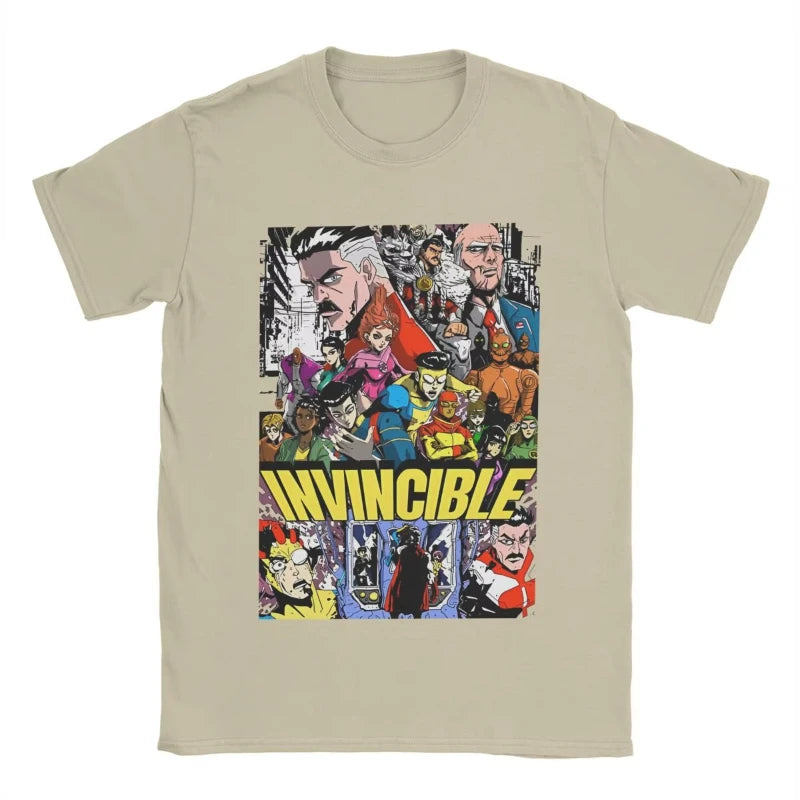 Unisex Manga Style Invincible T-Shirt