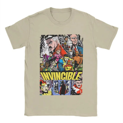Unisex Manga Style Invincible T-Shirt
