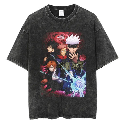 Anime Jujutsu Kaisen T Shirt Vintage T-shirt