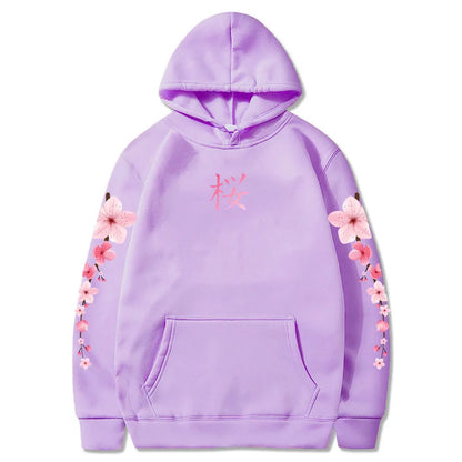 Japanese Blossom Sakura Graphic Hoodiet