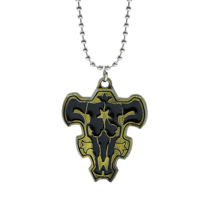 Black Clover Necklace
