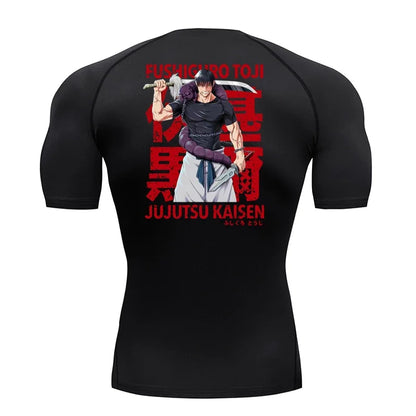 Toji Fushiguro Compression T-Shirt