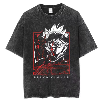 Black Clover Vintage T-Shirt