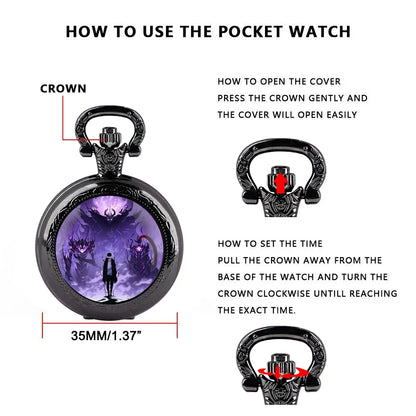 Solo Leveling Pocket Watch