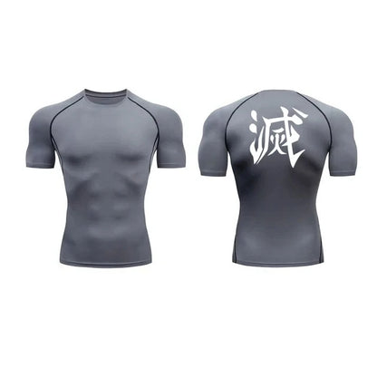 Demon Slayer Athlete Compression Shirt
