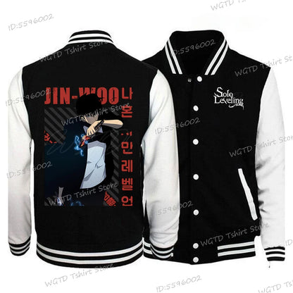 Solo Leveling Varsity Jacket