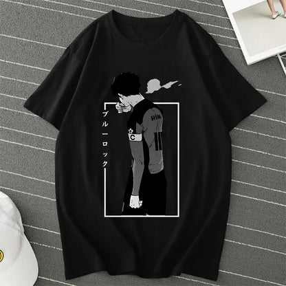 Blue Lock Manga Women Summer Shirt