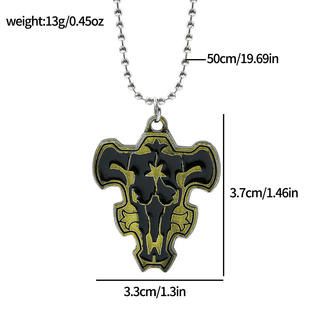 Black Clover Necklace