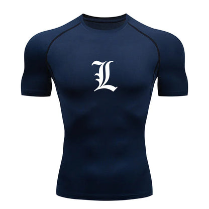Death Note Gym Compression Tee