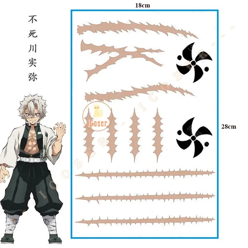 Sanemi Shinazugawa Cosplay Demon Slayer