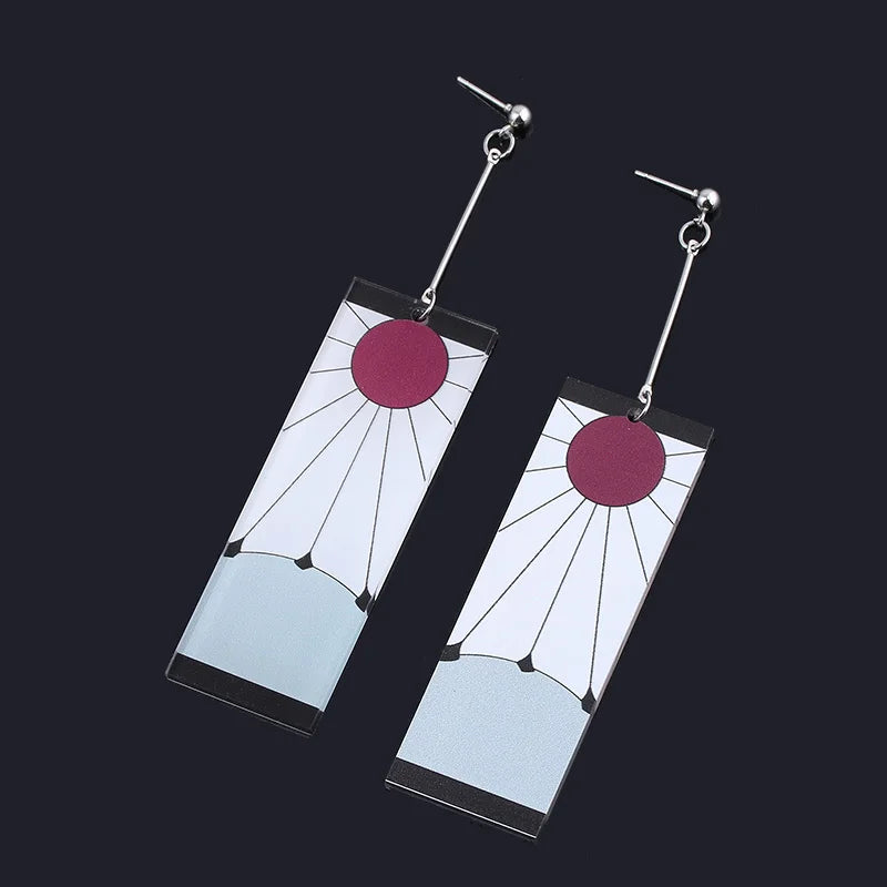 Tanjiro's "Hanafuda" Earrings