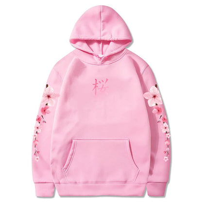 Japanese Blossom Sakura Graphic Hoodiet