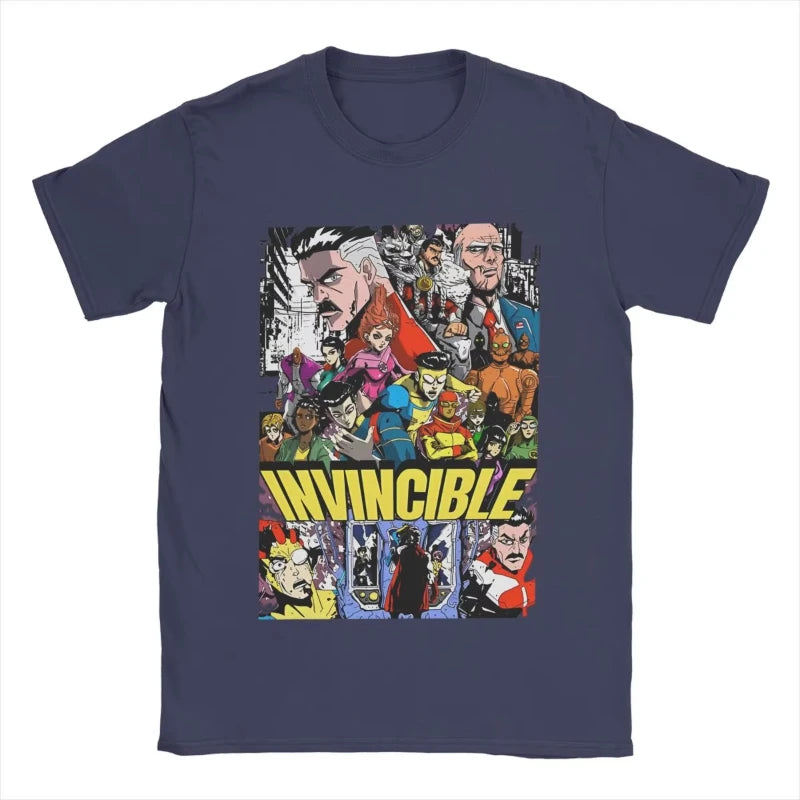 Unisex Manga Style Invincible T-Shirt
