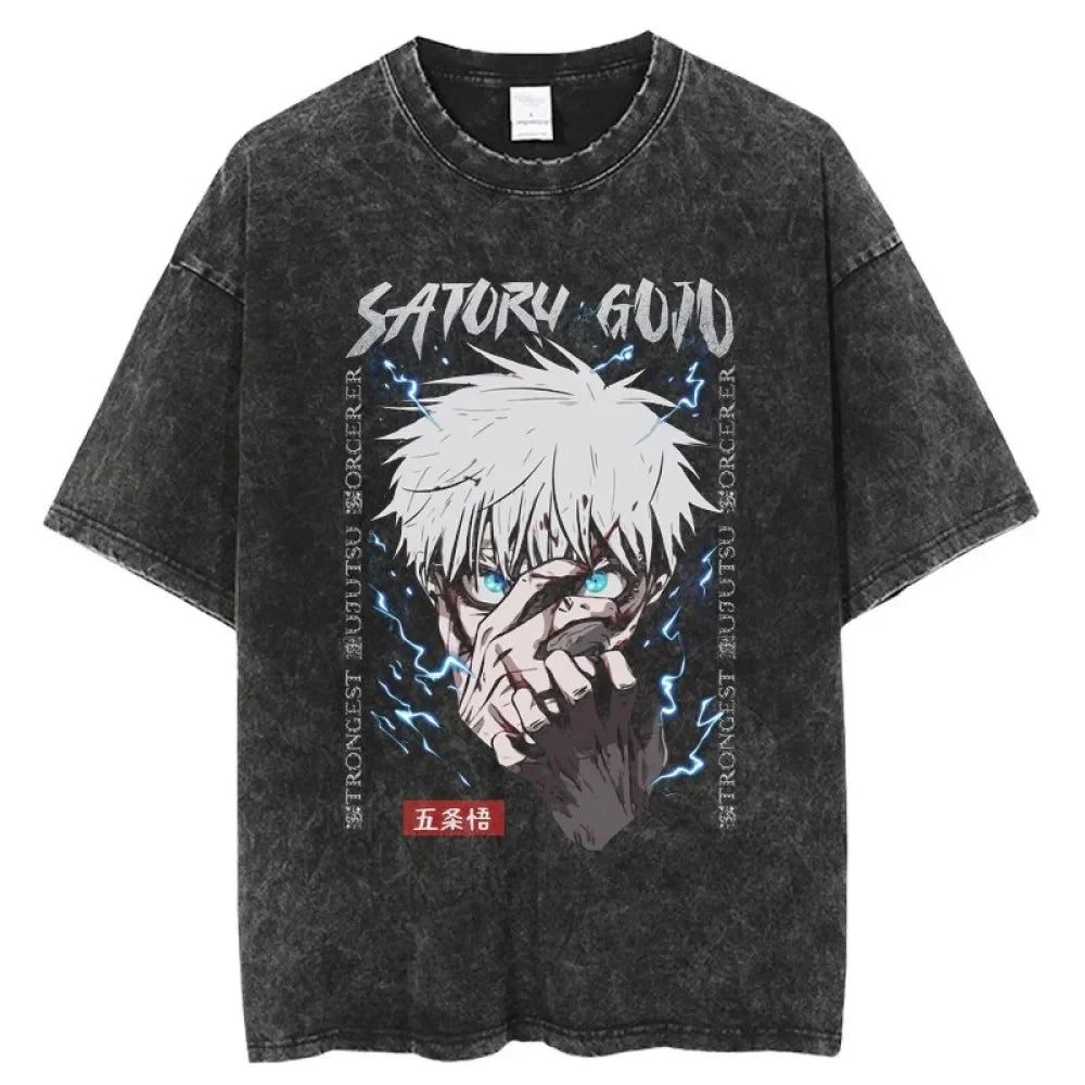 Anime Jujutsu Kaisen T Shirt Vintage T-shirt