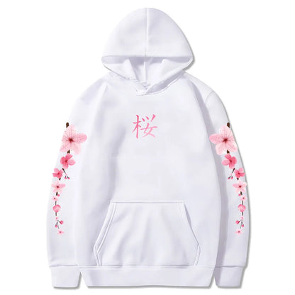 Japanese Blossom Sakura Graphic Hoodiet