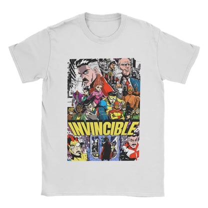 Unisex Manga Style Invincible T-Shirt