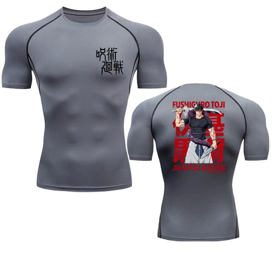 Toji Fushiguro Compression T-Shirt