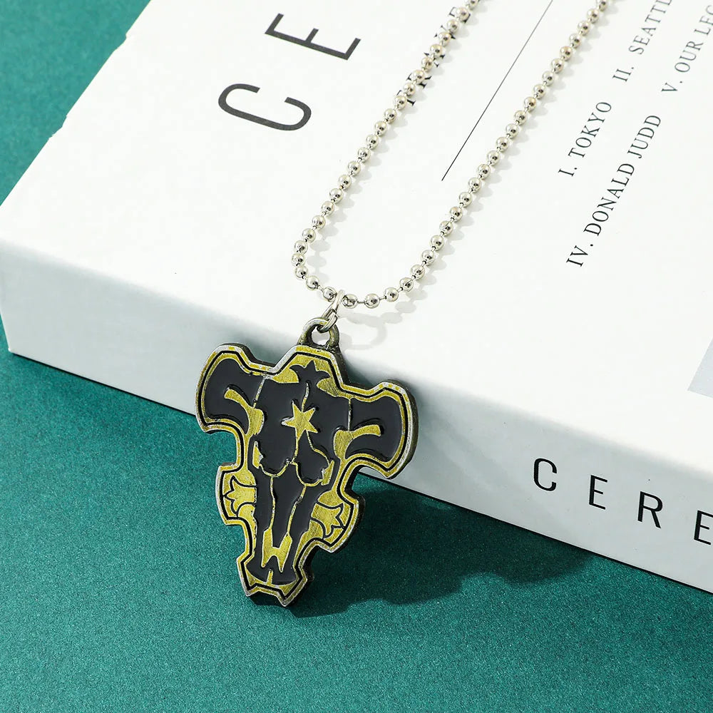 Black Clover Necklace