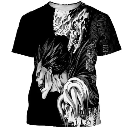 Death Note 3D Print Shirt