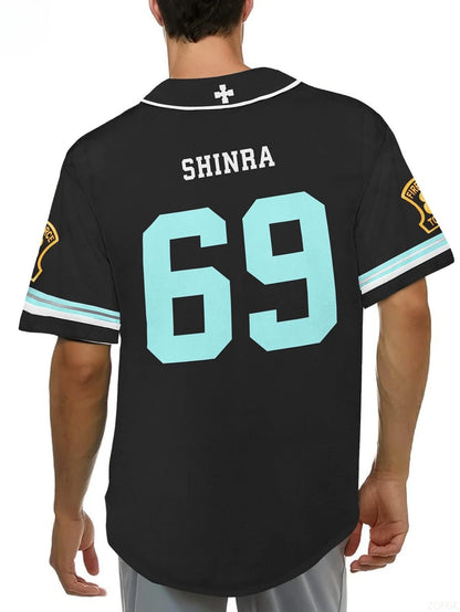Fire Force Baseball Jersey