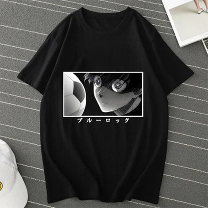 Blue Lock Manga Women Summer Shirt