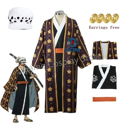 Trafalgar Law Kimono Cosplay
