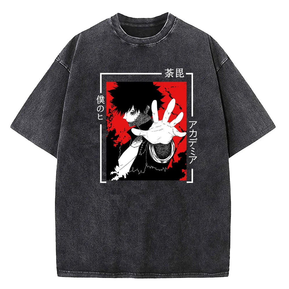 My Hero Academia Touya Todoroki Dabi VIntage T Shirt