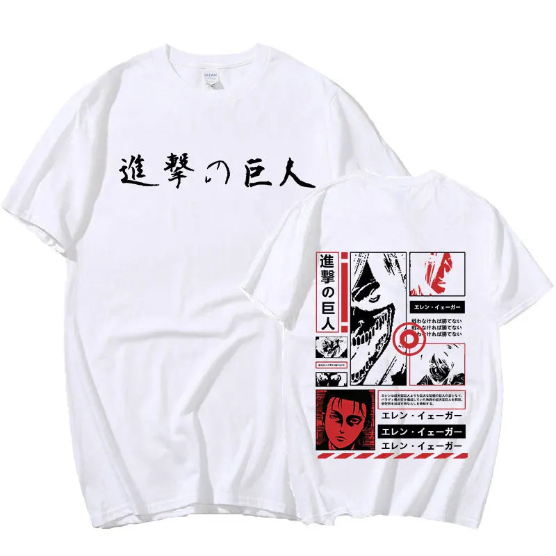 Attack on Titan Eren Yeager Graphic T-shirt