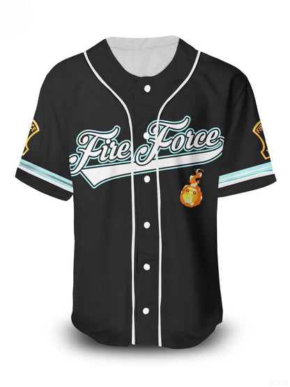 Fire Force Baseball Jersey