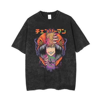 Chainsaw Man Oversized Gym Tee