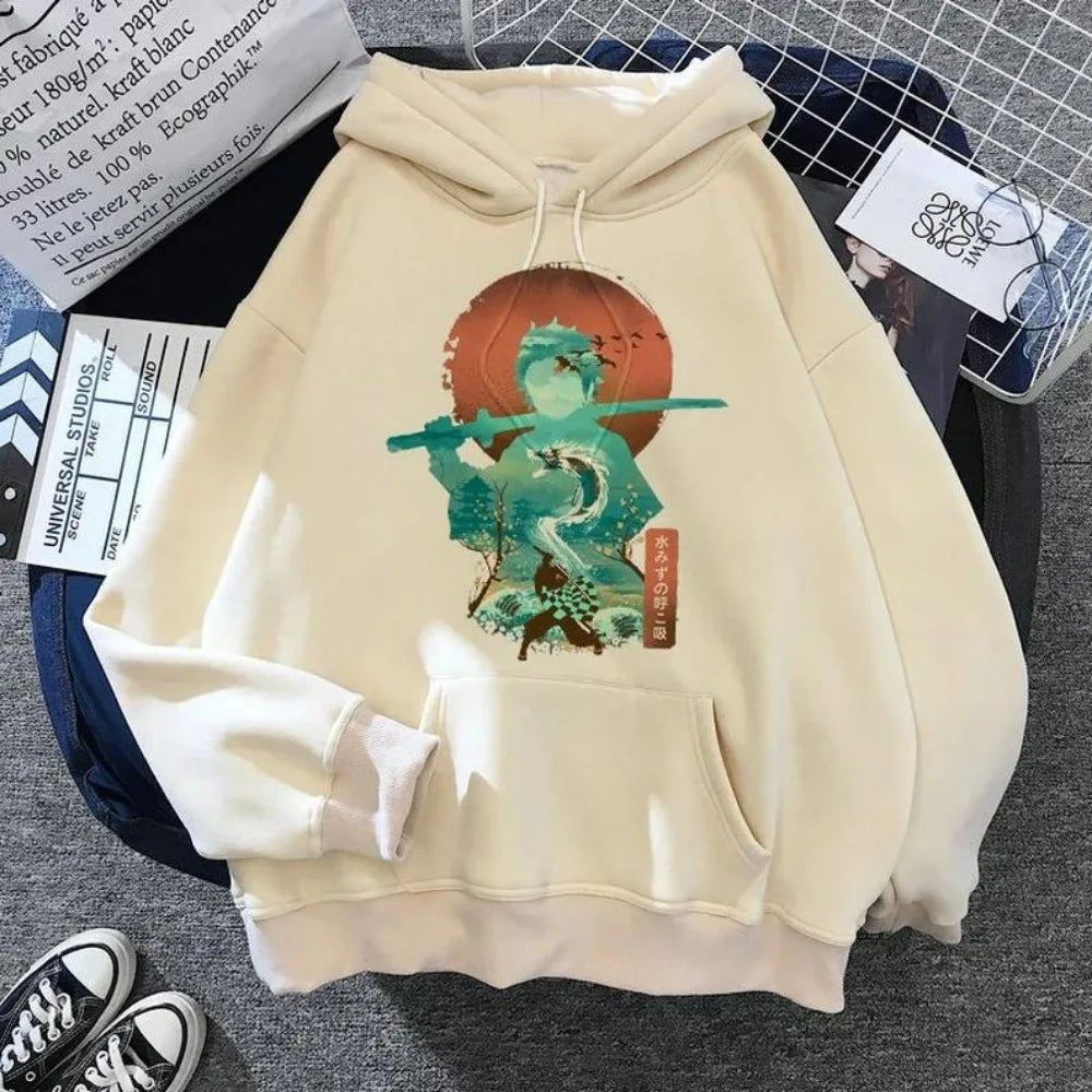 Demon Slayer Mens Fashionable Hoodie