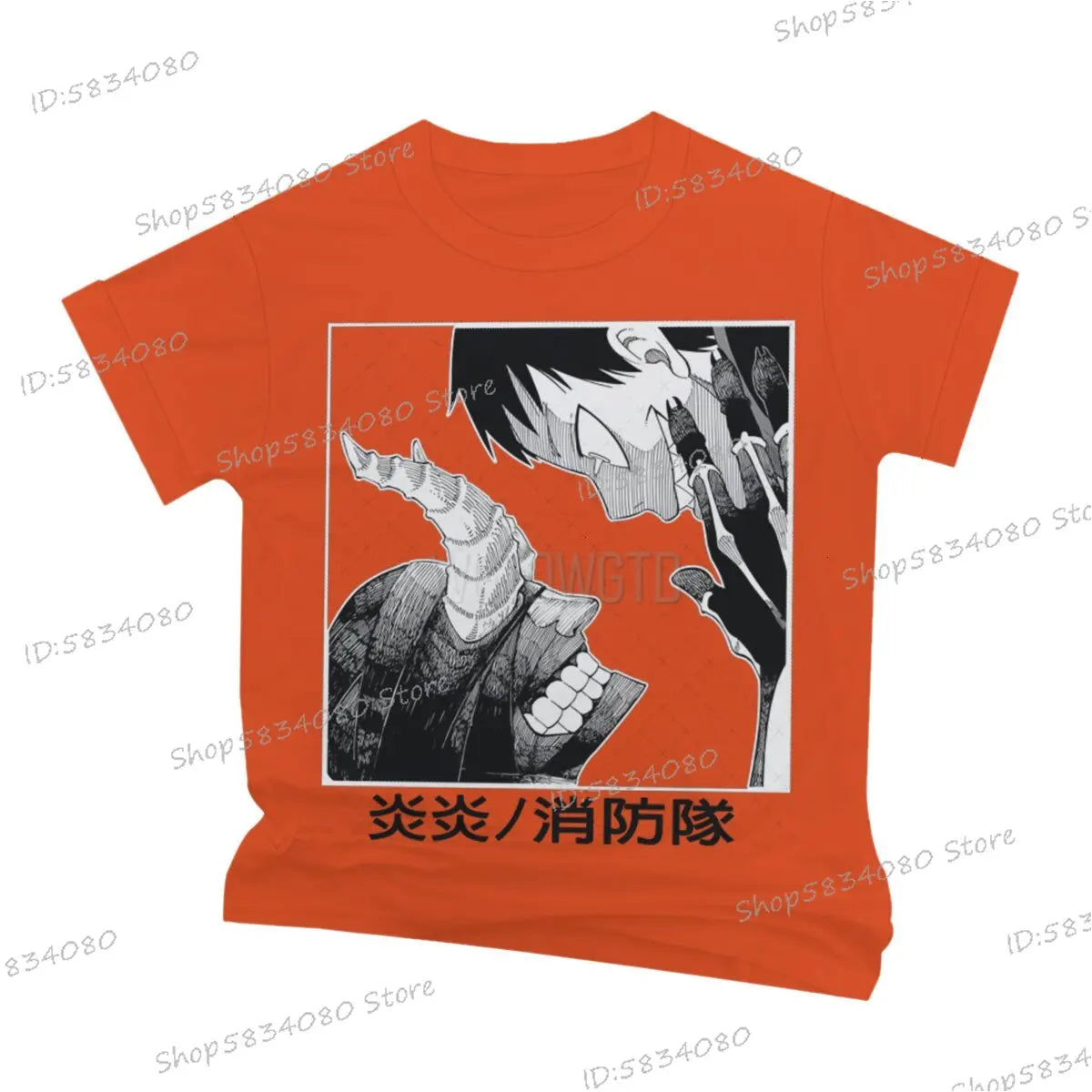 Fire Force T-shrit for Men Women Anime Apparel Soft Tee Gift for Him Fashion Summer Tops Fire Force Graphic Anime Tee T-shirts