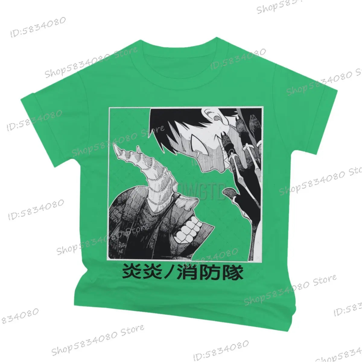 Fire Force T-shrit for Men Women Anime Apparel Soft Tee Gift for Him Fashion Summer Tops Fire Force Graphic Anime Tee T-shirts