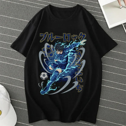 Blue Lock Manga Women Summer Shirt